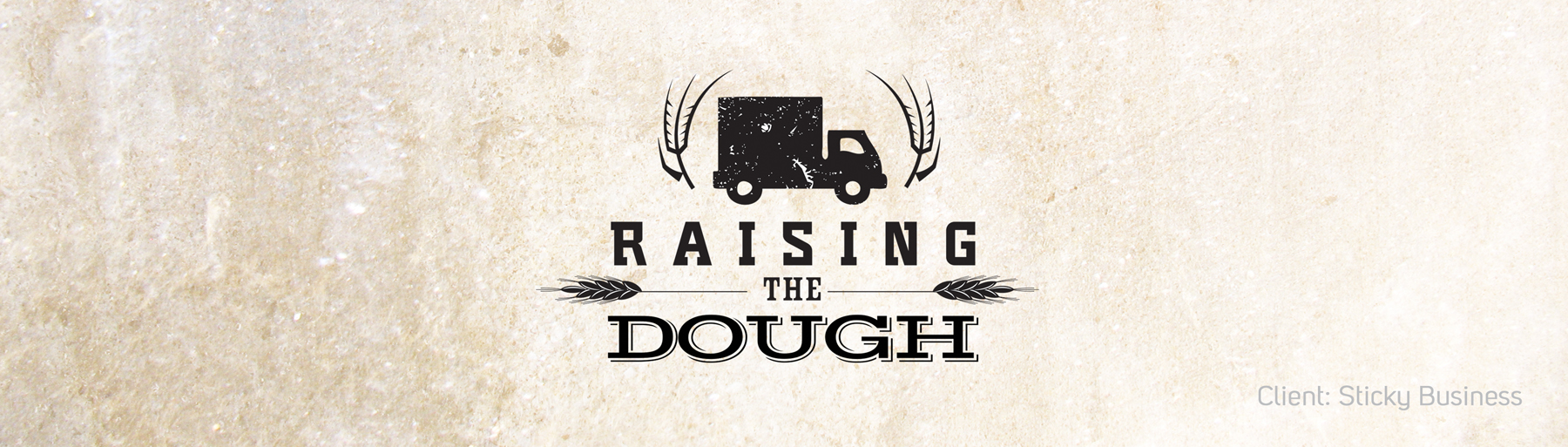 Sanitarium Fund Raiser logo banner Raising the Dough