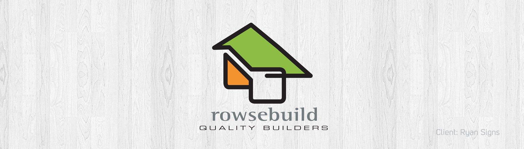 Rowsebuilt Quality Builders logo builders