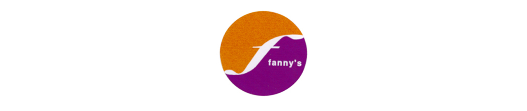Fannys nightclub banner on white background