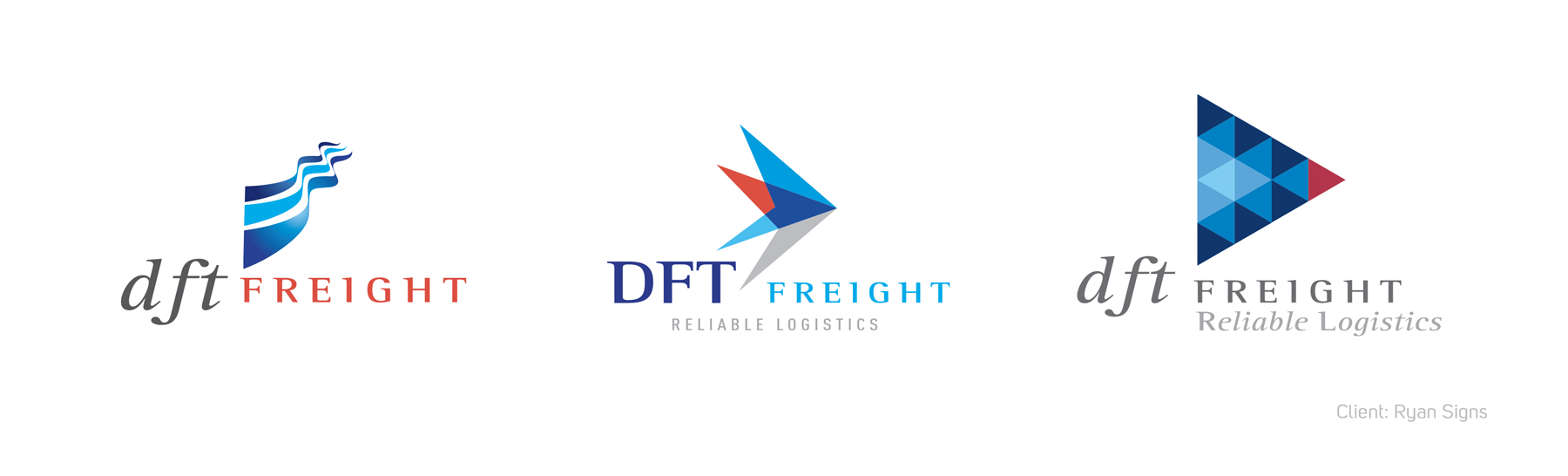 DTF Freight Logo display banner