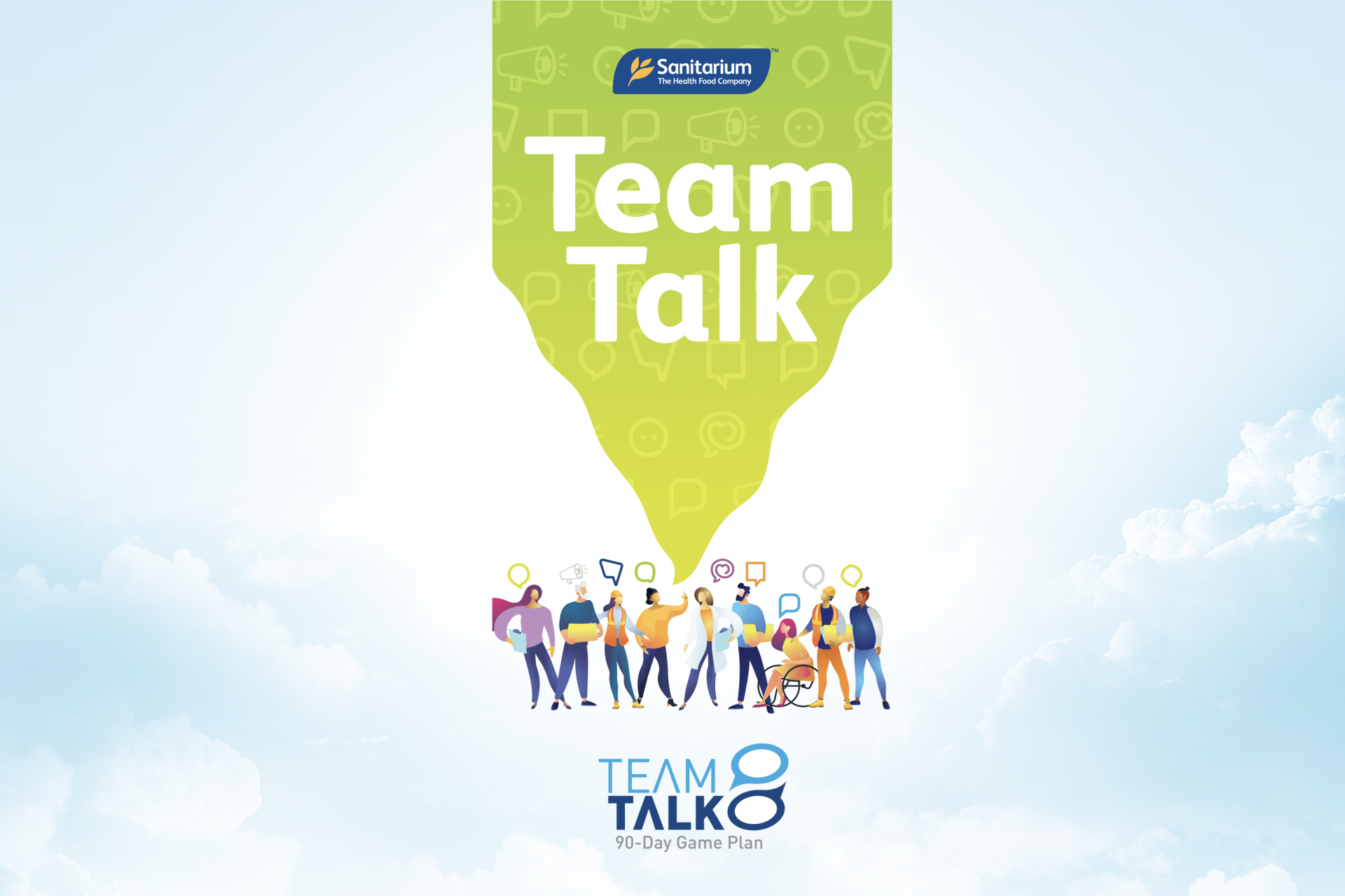 Team Talk Pullup Banner